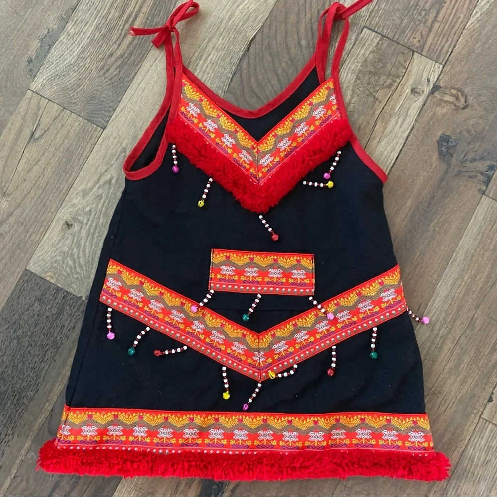 Handmade Baby Boho Style Dress Size 12-18 months